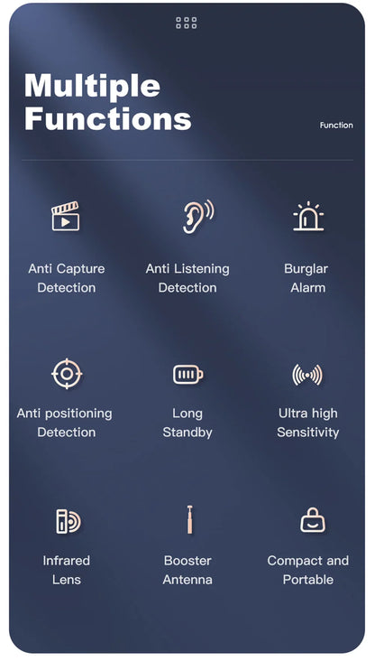 StaySecure Hidden Camera Detector Scanner