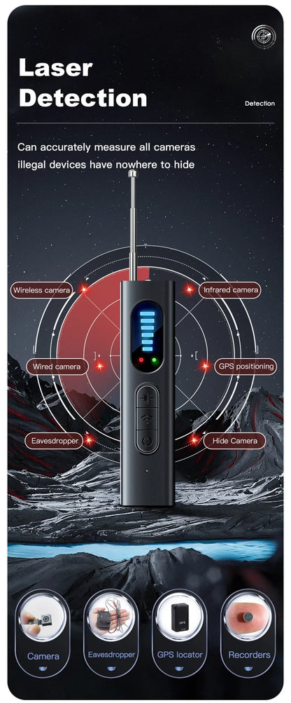 StaySecure Hidden Camera Detector Scanner